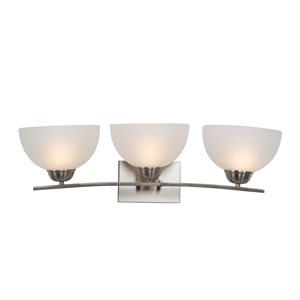 Alta Peak Collection Three Light Bathroom Vanity