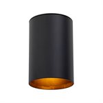 1 Light Exterior in Matte Black Finish