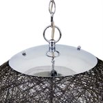 3 Light Chandelier in Chrome Finish