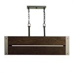 4 Light Island Light in Dark Espresso Finish