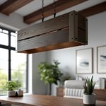 4 Light Island Light in Dark Espresso Finish