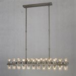 48 Light Chandelier in Iron Gray Finish