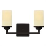 2 Light Vanity in Ebony Bronze Finish