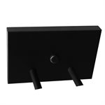 2 Light Vanity in Matte Black Finish