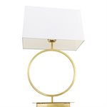 Circlet Gold One Light Table Lamp