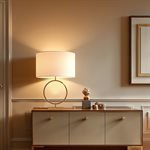 Circlet Gold One Light Table Lamp