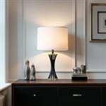 Black and Gold One Light Table Lamp