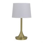 1 Light Portable Lamp in Antique Copper Finish