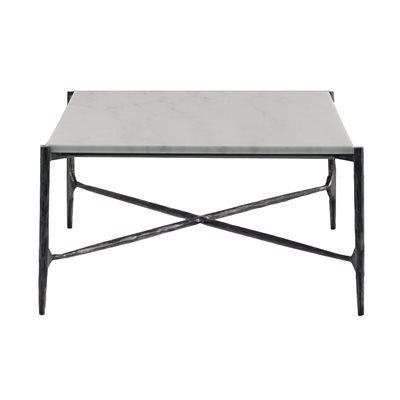 Akira Coffee Table with Marble and Forged Iron Akira Coffee Table with Marble and Forged Iron
