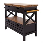 Cassidy Kitchen Island / Black