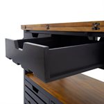 Cassidy Kitchen Island / Black