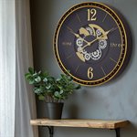 Matte Gear Clock