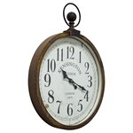 Kensington Station Pocket Watch Style Wall Clock