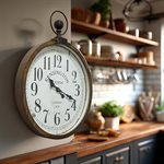 Kensington Station Pocket Watch Style Wall Clock