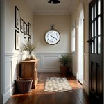 Kensington Station Pocket Watch Style Wall Clock