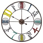 Whimsical Design Wall Clock