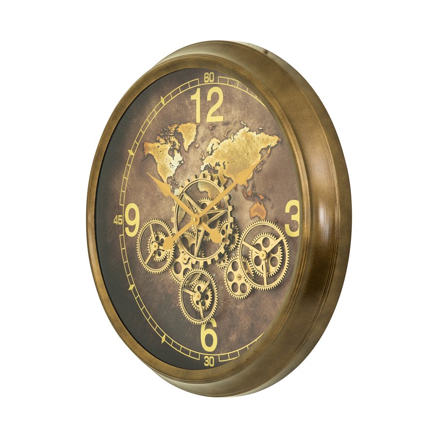 World Gear Clock
