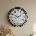 Industrial Bronze Gear Clock