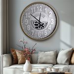 Metal Lux Gear Clock