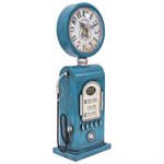 Route 66 Blue Table Top Clock