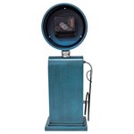 Route 66 Blue Table Top Clock