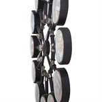 Multi-Colored Bubble Wall Clock