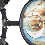 Multi-Colored Bubble Wall Clock