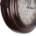 Double sided Iron Wall Clock