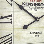 Square Wooden Wall Clock