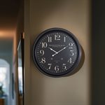 Circular Iron Wall Clock