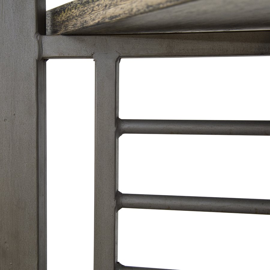 Folding Floor Screen w / Shelves