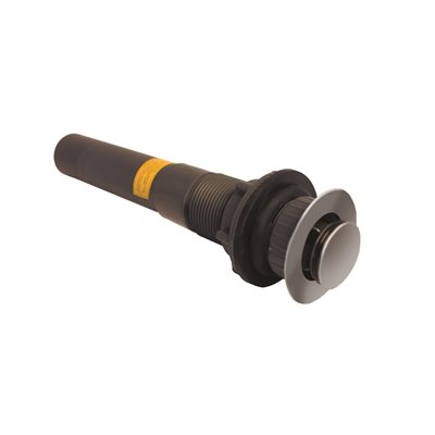 Brushed nickel Pop-up drain